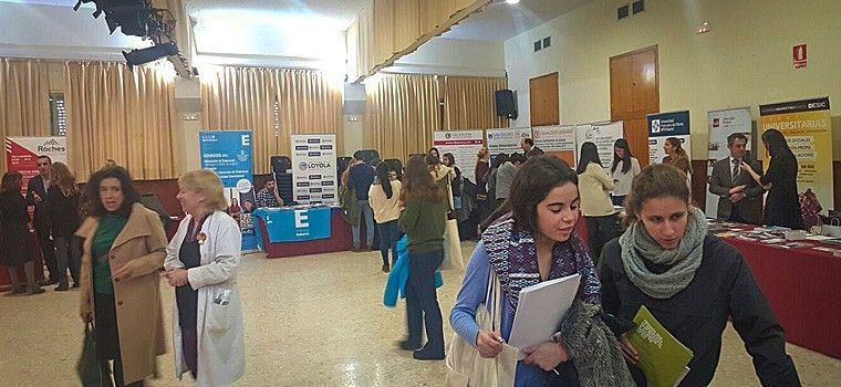 MIUC Student Fair Attendance at San Francisco de Paula School, Sevilla