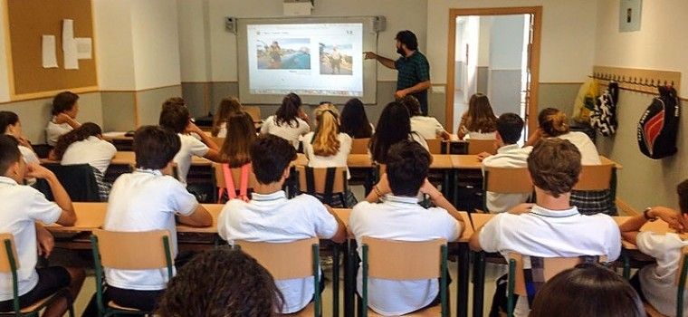 Presentation on “How to Make a Video” at Colegio Atalaya