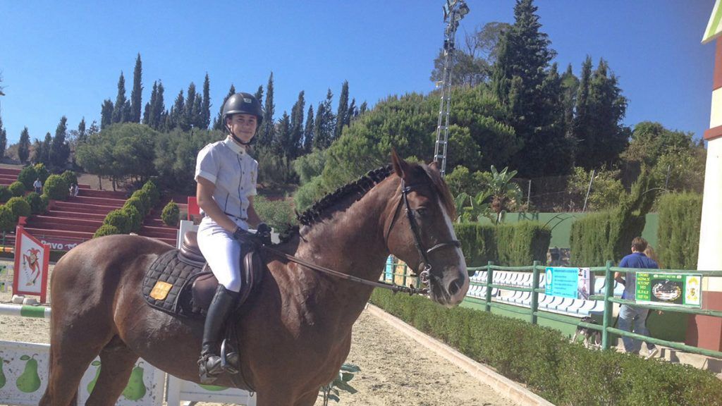MIUC´s second-year student Castora Ortiz wins the Grand Prix for show jumping
