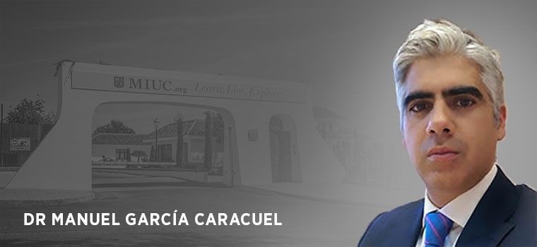 Visiting lecturer Dr Manuel García Caracuel