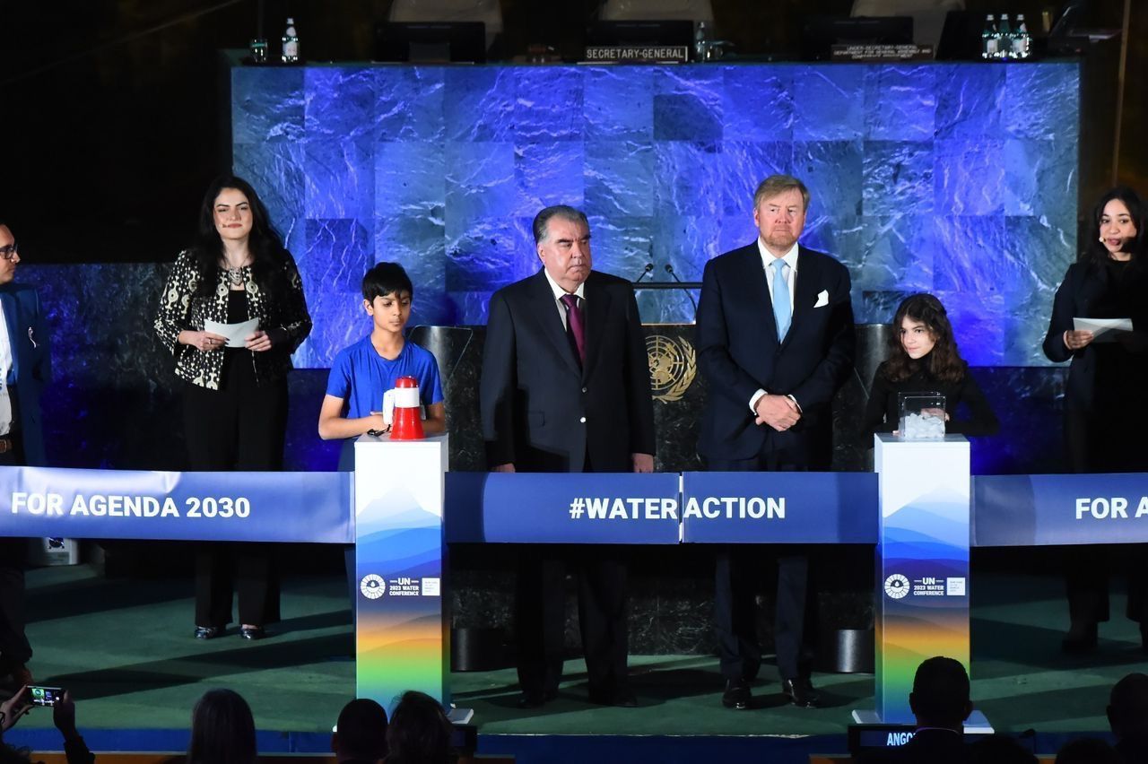 Our Alumna Mavluda Aslova at the UN 2023 Water Conference