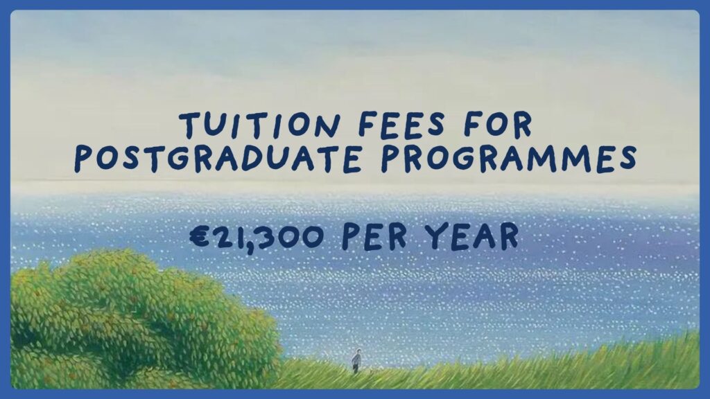 The annual tuition fee is € 21,300