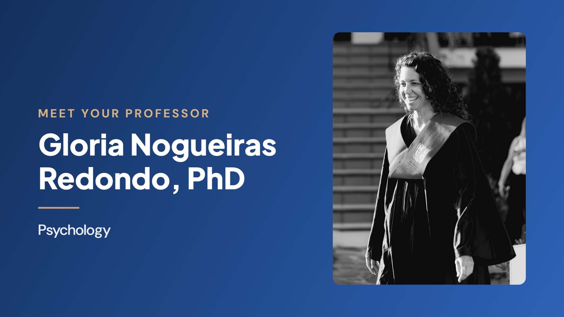 The Reality of Studying Mind Science: An Interview with Dr. Gloria Nogueiras Redondo, PhD